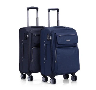 Waterproof Nylon Trolley Wheeled Business Travel Leisure Suitcase Luggage Bag Case (CY3663)